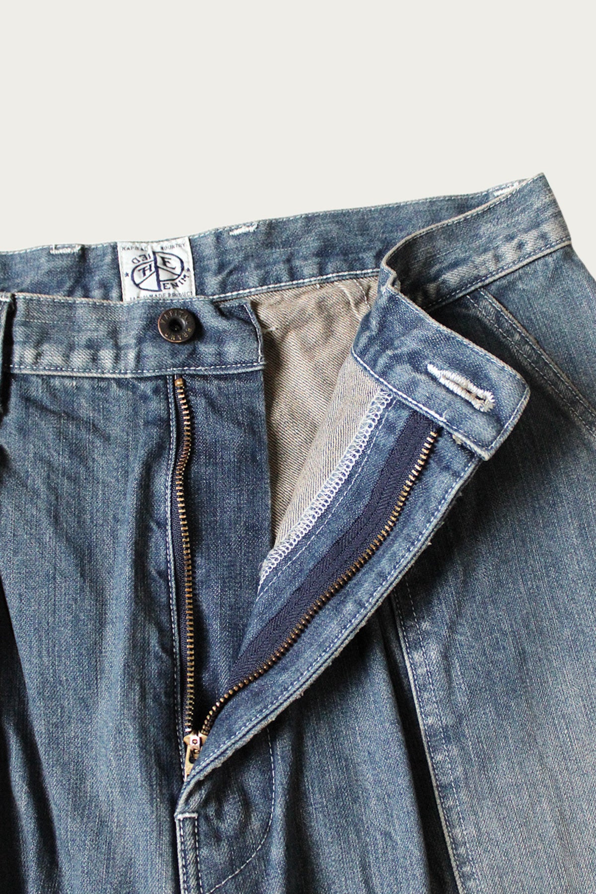 Kapital - 14oz Denim FATIGUE Baggy Pants (RUSHFIELD Remake) - Indigo - Canoe Club