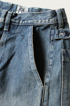 Kapital - 14oz Denim FATIGUE Baggy Pants (RUSHFIELD Remake) - Indigo - Canoe Club