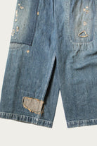 Kapital - 14oz Denim FATIGUE Baggy Pants (RUSHFIELD Remake) - Indigo - Canoe Club
