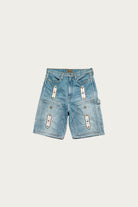 Kapital - 14oz Denim Shorts (STUDS Remake) - Indigo - Canoe Club
