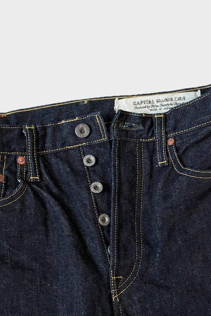 Kapital - 14oz Denim TH Straight - One Wash - Canoe Club