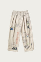 Kapital - 14W Corduroy IVY Pants (Memorial Paint Model) - Beige - Canoe Club