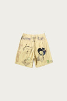 Kapital - 14W Corduroy IVY Short Pants (Memorial Paint Model) - Light Yellow - Canoe Club
