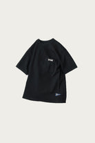 Kapital - 16/-Dense Jersey Butterfly Concho Pocket T - Black - Canoe Club