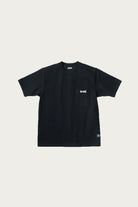 Kapital - 16/-Dense Jersey Butterfly Concho Pocket T - Black - Canoe Club