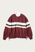 Kapital - 16/-Panel Stripe Jersey BIG Rugger Shirt - Red - Canoe Club