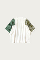 Kapital - 18.5/-Jersey Bandanna HUGE T (COOKIE) - Khaki - Canoe Club