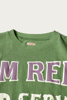 Kapital - 18.5/- Jersey HUGE-T (DENIM REPAIR) - Green - Canoe Club