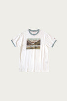Kapital - 20/- Jersey RINGER T (CHURCHILL LAKE) - White - Canoe Club