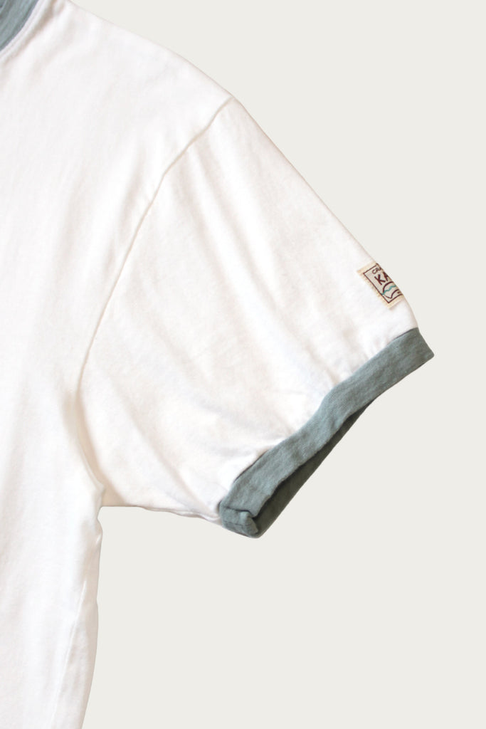 Kapital - 20/- Jersey RINGER T (CHURCHHILL LAKE) - White - Canoe Club