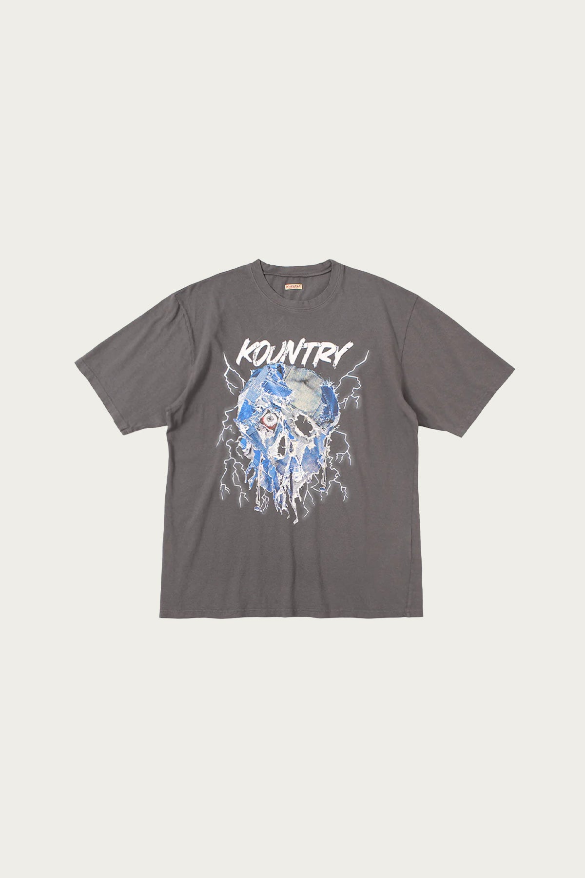 Kapital - 20/-Jersey Crew T (DenimFace) - I-B - Canoe Club