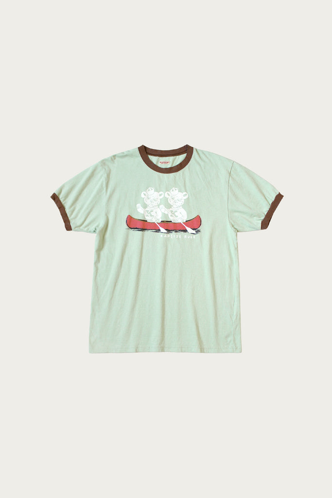 Kapital - 20/- Jersey RINGER T ("K" BEAR) - Mint - Canoe Club