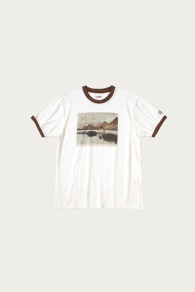 Kapital - 20/- Jersey RINGER T (YELLOWKNIFE) - White - Canoe Club