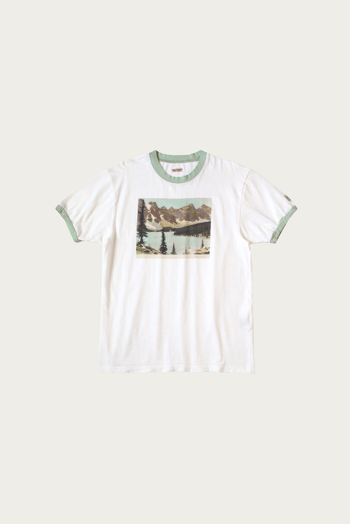 Kapital - 20/- Jersey RINGER T (SAMBO LAKE) - White - Canoe Club