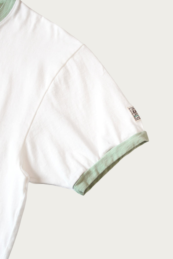 Kapital - 20/- Jersey RINGER T (SAMBO LAKE) - White - Canoe Club