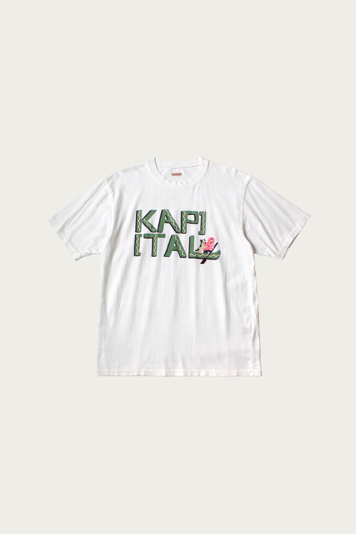 Kapital - 20/- Jersey Crew T (CANOE KAPITAL) - Green - Canoe Club
