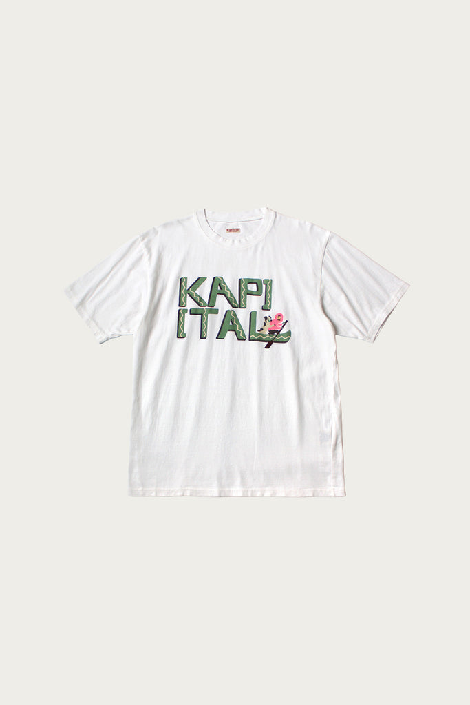 Kapital - 20/- Jersey Crew T (CANOE KAPITAL) - Green - Canoe Club