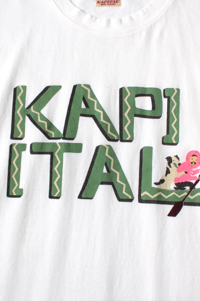 Kapital - 20/- Jersey Crew T (CANOE KAPITAL) - Green - Canoe Club