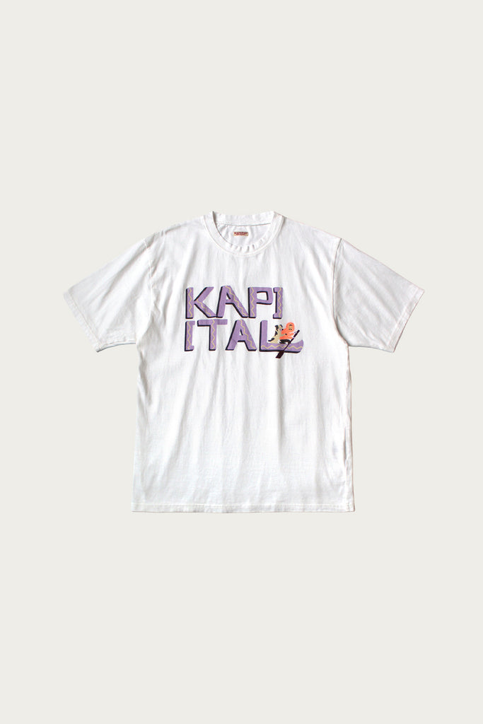 Kapital - 20/- Jersey Crew T (CANOE KAPITAL) - Purple - Canoe Club