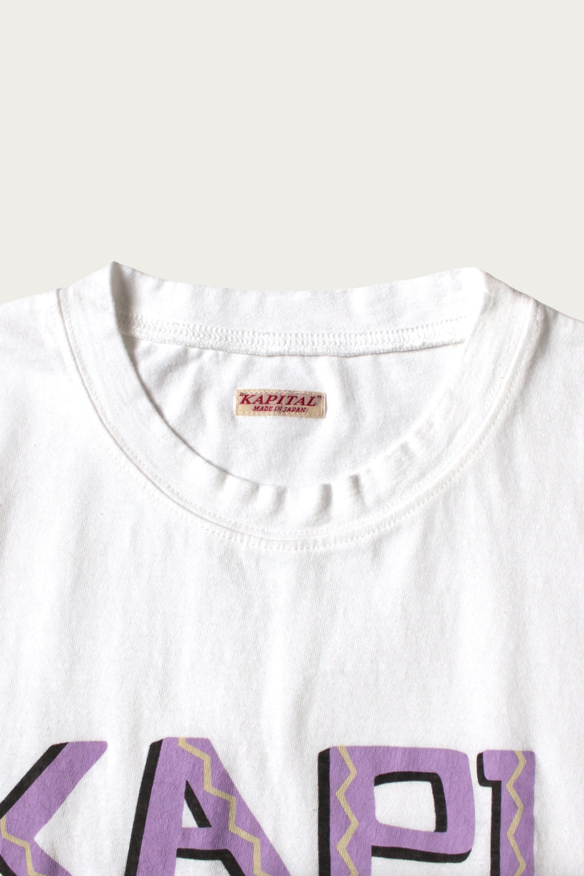 Kapital - 20/- Jersey Crew T (CANOE KAPITAL) - Purple - Canoe Club