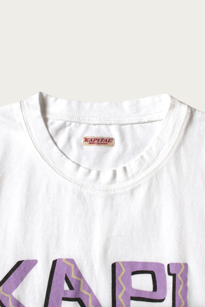 Kapital - 20/- Jersey Crew T (CANOE KAPITAL) - Purple - Canoe Club