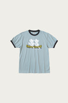 Kapital - 20/- Jersey RINGER T ("K" BEAR) - Blue Grey - Canoe Club