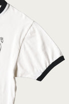 Kapital - 20/-Jersey RINGER T (BORO ELEGY) - Natural - Canoe Club