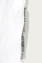Kapital - 20/-Jersey RINGER T(LIFE SCHERZO ROAD SIGN PAINTER) - White - Canoe Club