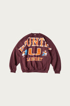 Kapital - 30/-SWT Knit BIG SWT (BIG KOUNTRY) - Burgundy - Canoe Club