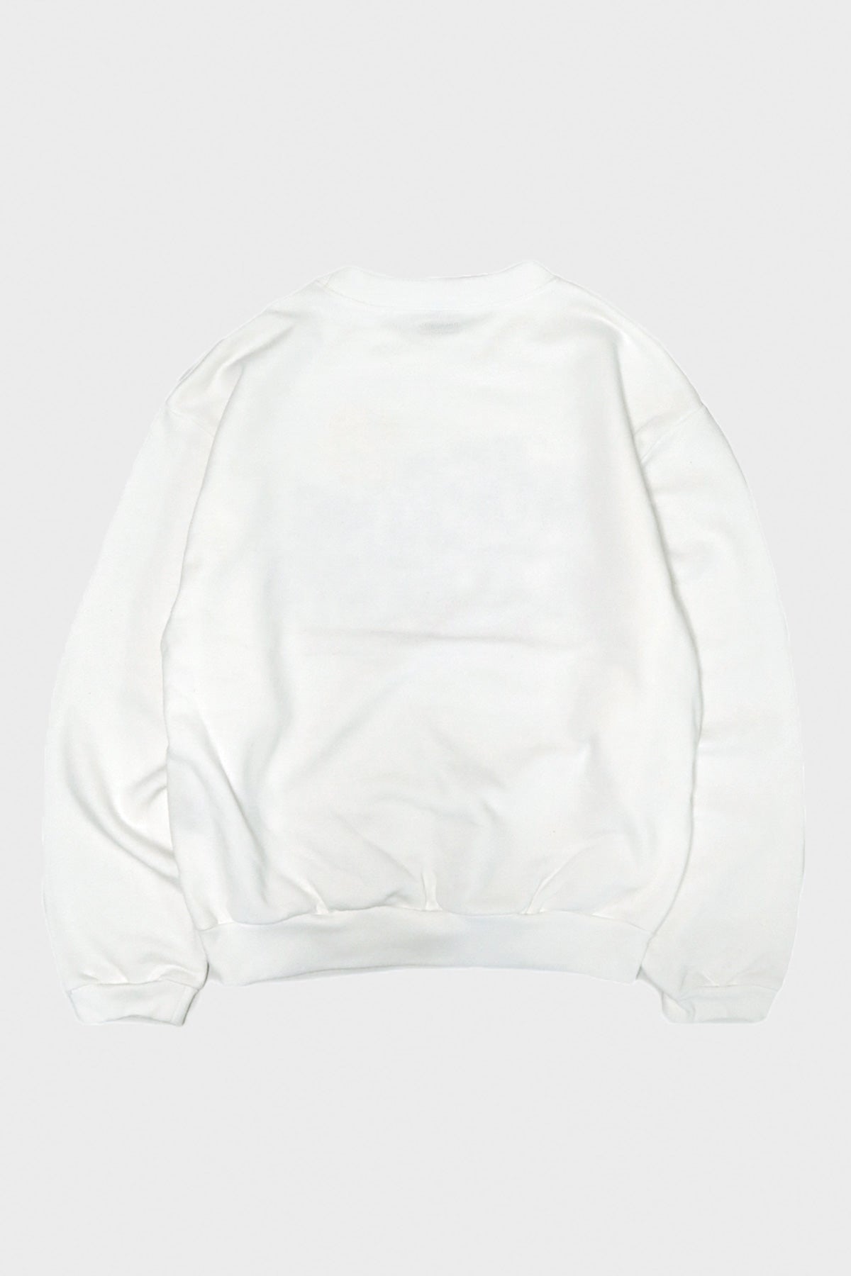 Kapital - 30/-SWT Knit Crew SWT(NIGHT SHIFT PROFILE RAINBOWY) - White - Canoe Club