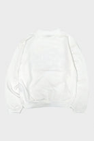 Kapital - 30/-SWT Knit Crew SWT(NIGHT SHIFT PROFILE RAINBOWY) - White - Canoe Club