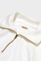 Kapital - 30/- SWT Knit Half ZIP SWT(PROFILE RAINBOWY) - White - Canoe Club