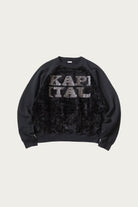 Kapital - 30/-SWTxFur GRIZZLY SWT (SPEAKEASY KAPITAL) - Black - Canoe Club