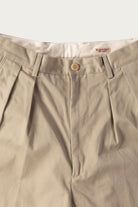 Kapital - 36/2 Westpoint Chino ZOOT Trouser(Mens) - Beige - Canoe Club