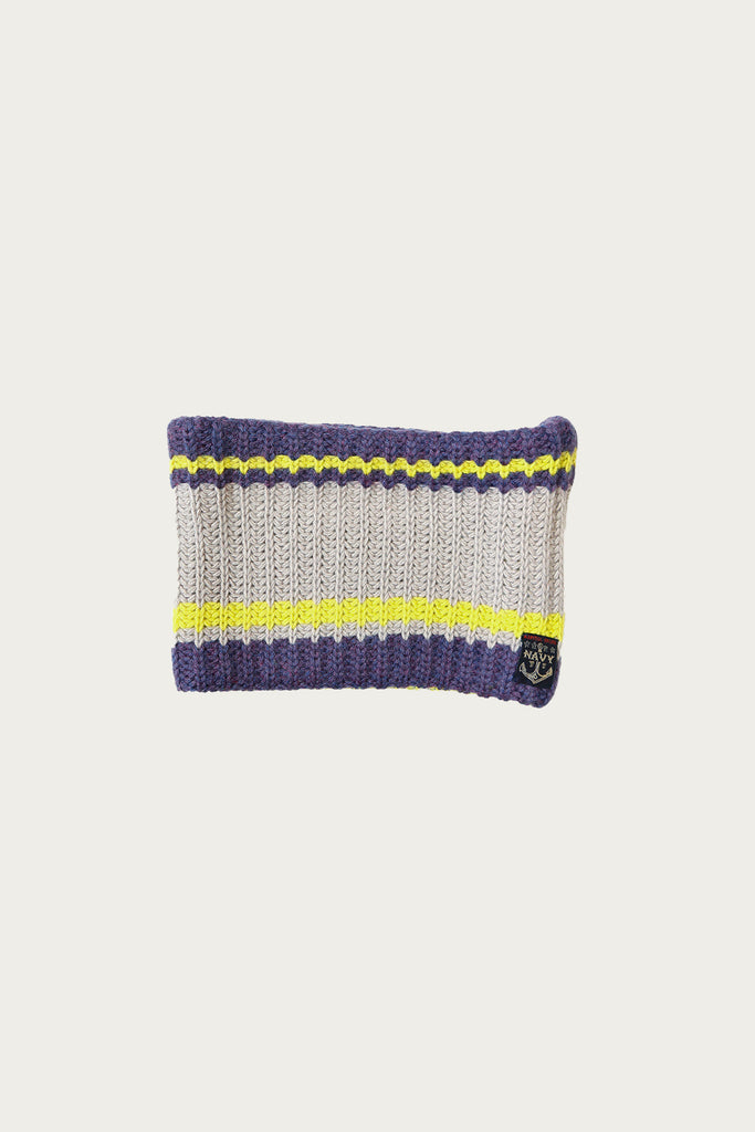 Kapital - 3G Wool Cable Snood - Flash Yellow - Canoe Club