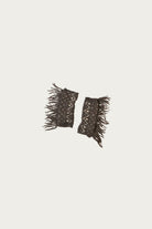 Kapital - Wool Fringed Hand Warmers - Dark Brown - Canoe Club