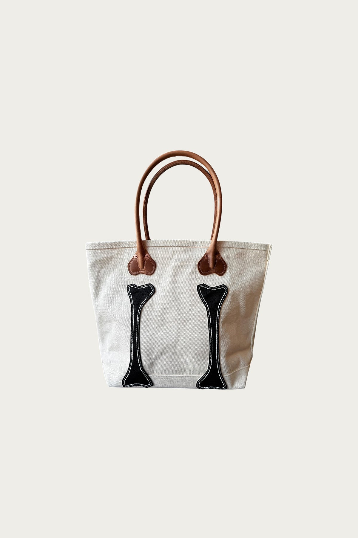 Kapital - #4 Canvas KO.TSU.KO.TSU. Tote Bag (S) - NAB - Canoe Club