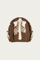 Kapital - 5G Wool BONE Crew Sweater - Brown - Canoe Club