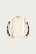 Kapital - 5G Wool BONE Crew Sweater - Natural - Canoe Club