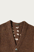 Kapital - 5G Wool Bone Short Cardigan - Brown - Canoe Club
