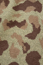 Kapital - 5G Camo Knit Vintage Crew Sweater - Khaki - Canoe Club