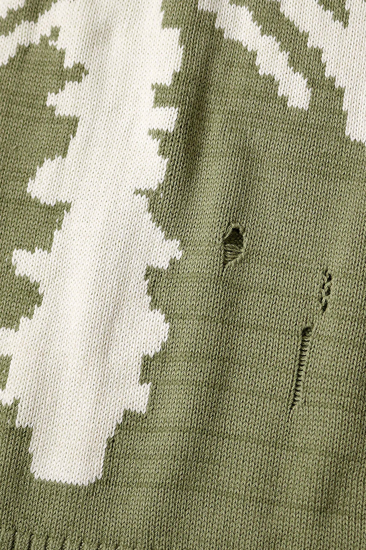 Kapital - 5G Cotton Knit BONE Vest - Khaki - Canoe Club