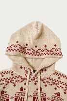 Kapital - 5G Jacquard Knit Hood Sweater - Red - Canoe Club