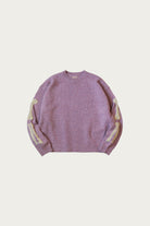 Kapital - 5G Wool BONE Crew Sweater - Light Purple - Canoe Club