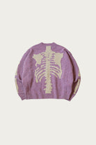 Kapital - 5G Wool BONE Crew Sweater - Light Purple - Canoe Club