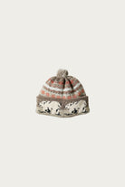 Kapital - 5G Wool WHITE BEAR Knit Cap - Grey - Canoe Club