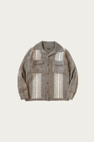 Kapital - 7G Mohair Knit Board Shirt - Taupe - Canoe Club