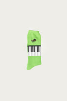Kapital - 84 Yarns PIANO Embroidery Socks - Light Green - Canoe Club
