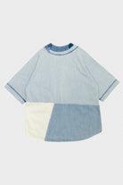 Kapital - 8oz Denim GREAT KOUNTRY Damaged Baseball Shirt - Canoe Club