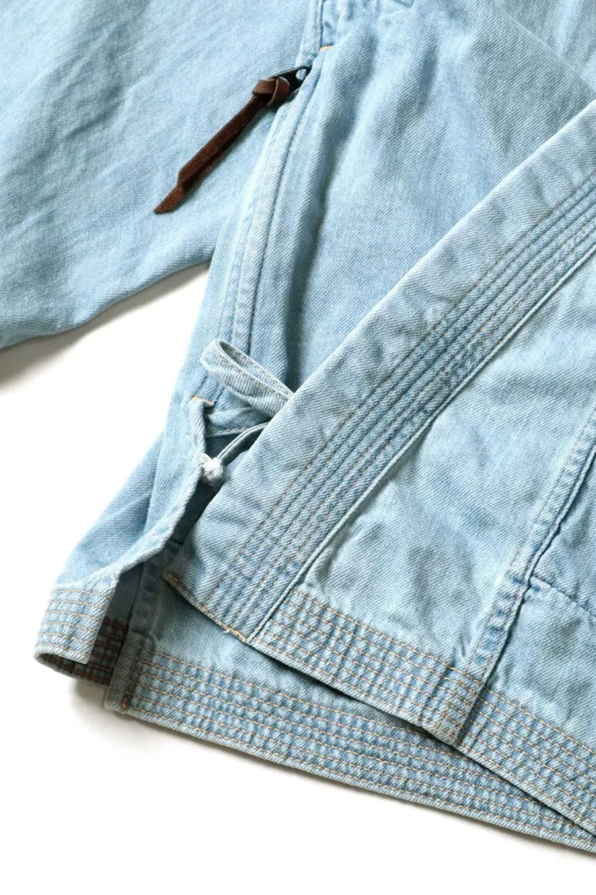 Kapital - 8oz Denim Kakashi Shirt - Light Indigo - Canoe Club